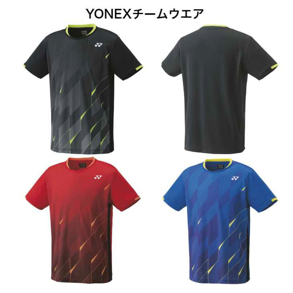 期間限定お試し価格】 ヨネックス YONEX ウェア 注目 ゲームシャツ ブラストブルー ブラック サンセットレッド SS〜XO 10373 ヨネックス 10373 ユニ ゲームシャツ 男女兼用