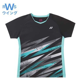ヨネックス ウエア 20990 YONEX テニス ソフトテニス バドミントン ユニフォーム レディース レギュラー ゲームシャツ ミッドナイトネイビー ブラック ホワイト S M L O XO