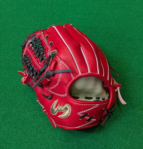 限定モデル Zeems ジームス 少年軟式用グラブ 左投用 レッド?ブラウン 大型 オールラウンドモデル 学童野球 小学生 16DJN5 西岡ベースボール企画