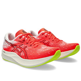 アシックス EvoRide SPEED2 サンライズレッド×ブラック メンズ ランニングシューズ レーシング・トレーニング 陸上 asics Sunrise Red/Black 1011B789-600