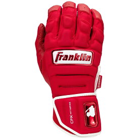 フランクリン　バッティング手袋　CFX PRT　両手セット　レッド/ホワイト　野球　Franklin　ProtectiveBatting Glove　20682