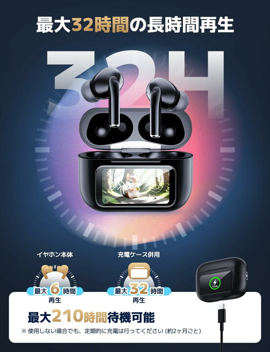 楽天市場】☆即納＼2025最新！／ワイヤレスイヤホン Bluetooth5.4 小型 
