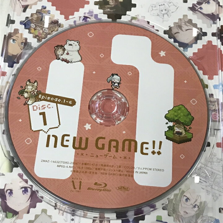 楽天市場】【中古】NEW GAME!! Blu-ray BOX KADOKAWA アニメーション 