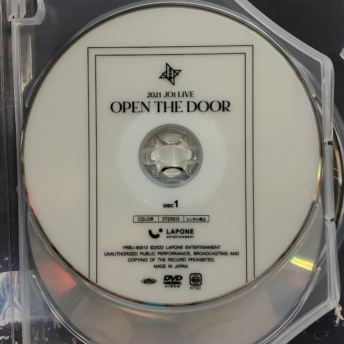 楽天市場】【中古】DVD 2021 JO1 LIVE OPEN THE DOOR 3枚組