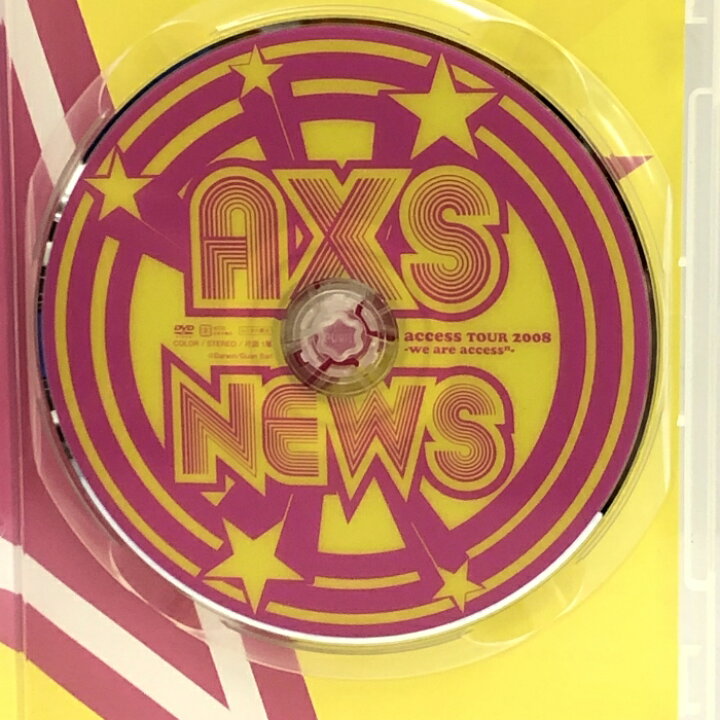 楽天市場】【中古】DVD AXS NEWS access tour 2008 we are access 貴水 