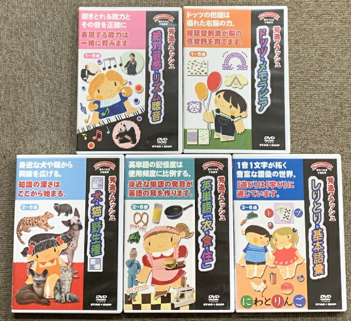 楽天市場】【中古】秀逸フラッシュ 星みつる式才能教育 秀逸ビデオ 