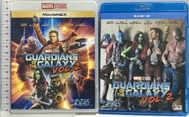 【中古】ガーディアンズ・オブ・ギャラクシー リミックス ウォルトディズニージャパン クリス・プラット (ブルーレイ3D+ブルーレイ+DVD)3枚組セット