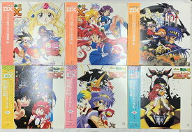【中古】(24) LD アニメ NG騎士ラムネ&40 第1章〜3章 NG騎士ラムネ&40 EX 第1章〜3章 キングレコード 帯付き レーザーディスク 6枚組セット