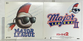 【中古】(15) LD 外国映画 メジャーリーグ MAJOUR LEAGUE 1＆2 ポニーキャニオン レーザーディスク 2枚組セット