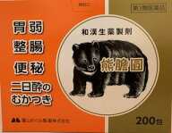 胃腸薬【第3類医薬品】熊膽圓（ゆうたんえん）200包