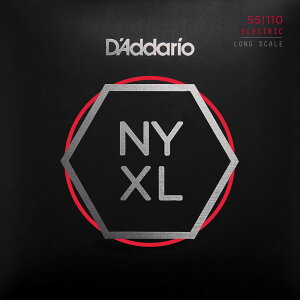 D'Addario NYXL55110 .055-.110 Heavy NYスチール弦 エレクトリックベース弦