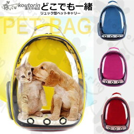 ペットキャリー 猫用 犬用 リュック おしゃれ 犬 キャリーバッグ かわいい 窓付き ハード キャリー ペットバッグ キャリーケース ペット