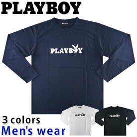 ★メール便送料無料★ PLAYBOY プレイボーイ 長袖 Tシャツ SPPB-33251A メンズ ウサギ 雑誌 グッズ