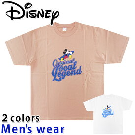★メール便送料無料★ ディズニー 半袖 Tシャツ メンズ 3277-4501B ミッキー マウス Disney グッズ
