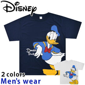 ★メール便送料無料★ ディズニー 半袖 Tシャツ メンズ 5277-2504A ドナルド ダック Disney グッズ