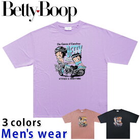 ★メール便送料無料★ ベティ ちゃん 半袖 Tシャツ メンズ BT3-3927A ベティー ブープ ワイド アニメ グッズ