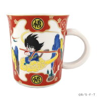 【フジテレビ限定】ドラゴンボール 九谷焼マグカップ 金襴龍珠図