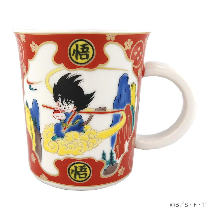 楽天市場】ドラゴンボール 九谷焼マグカップ 金襴龍珠図 : フジテレビ 