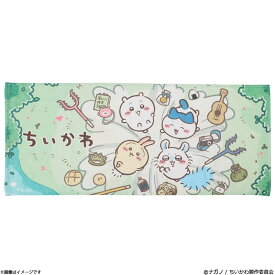 アニメ『ちいかわ』 フェイスタオル(キービジュアル)