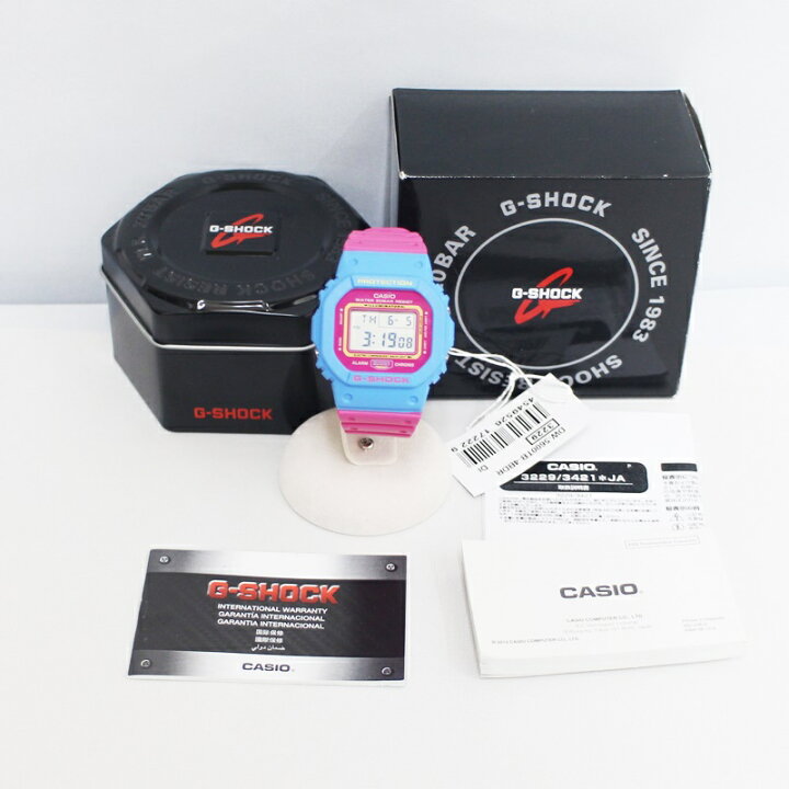 楽天市場】【中古・未使用】【G-SHOCK】ジーショック DW-5600TB 腕時計 