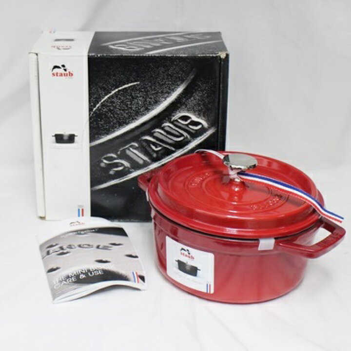 楽天市場】【中古・未使用】【staub】ストウブ 18cm ピコ ココット 