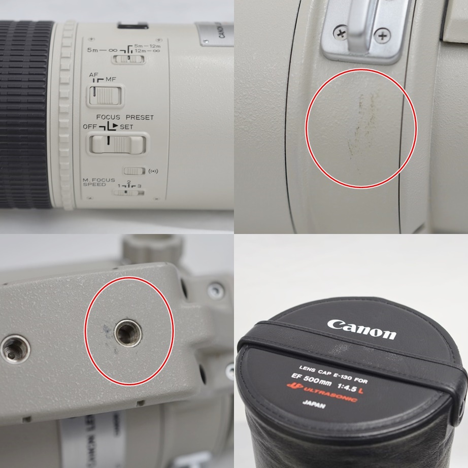 楽天市場】【中古】【Canon】キヤノン カメラレンズ EF 500mm 1:4.5 L