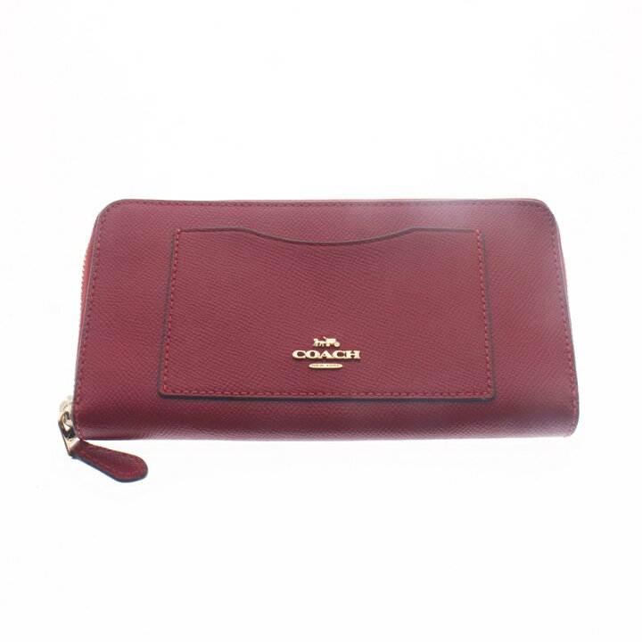楽天市場】【中古・美品】【COACH】コーチ ラウンドファスナー長財布 