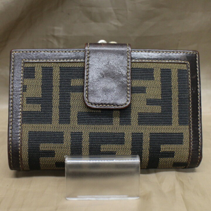 楽天市場】FENDI 財布 二つ折り（形状（財布）がま口財布）の通販｜二  