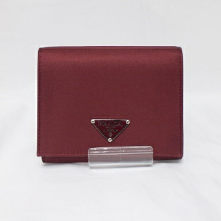 楽天市場】【中古】【PRADA】プラダ 三つ折り財布 M176 TESSUTO  