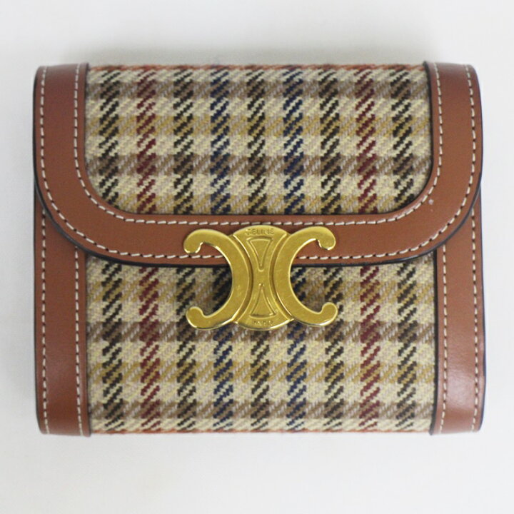 楽天市場】【中古】【CELINE】セリーヌ スモール トリオンフ 