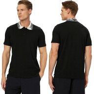 2 EMPORIO ARMANI エンポリオアルマーニ EM000571 AF20432 UC001 ブラック ポロシャツ ロゴ 半袖