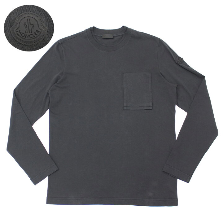 楽天市場】50 MONCLER モンクレール 8D00002 89ADY ブラック Tシャツ 