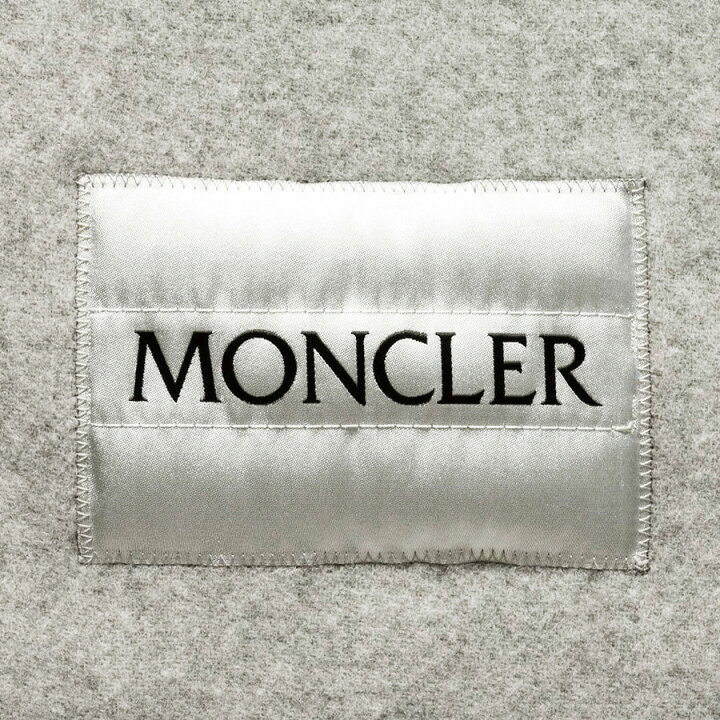 楽天市場】153 MONCLER モンクレール 3C00018 A0152 グレー マフラー  