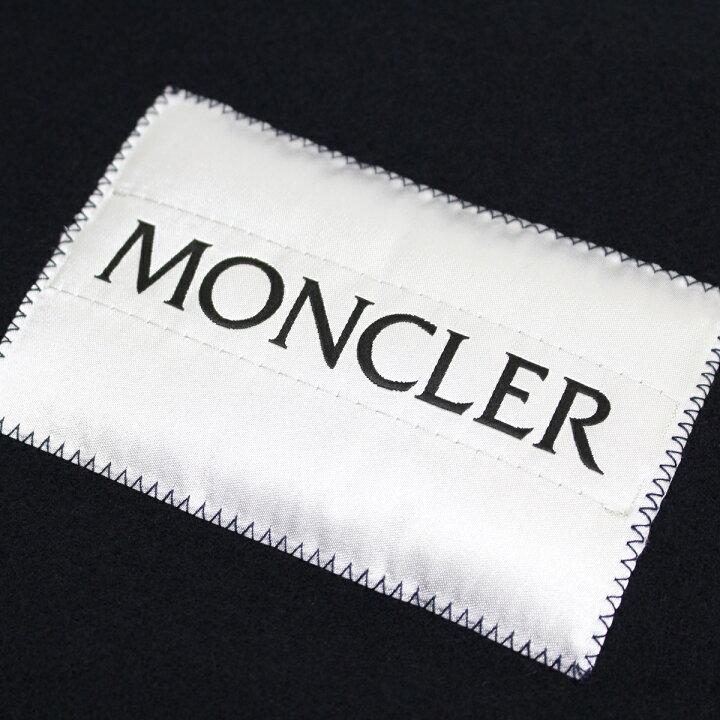 楽天市場】156 MONCLER モンクレール 3C00018 A0152 ネイビー マフラー  