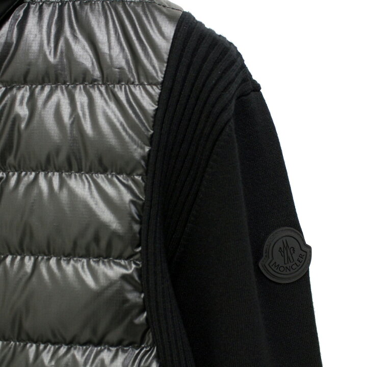 楽天市場】14 MONCLER モンクレール 9B00009 M1232 ブラック ブルゾン 
