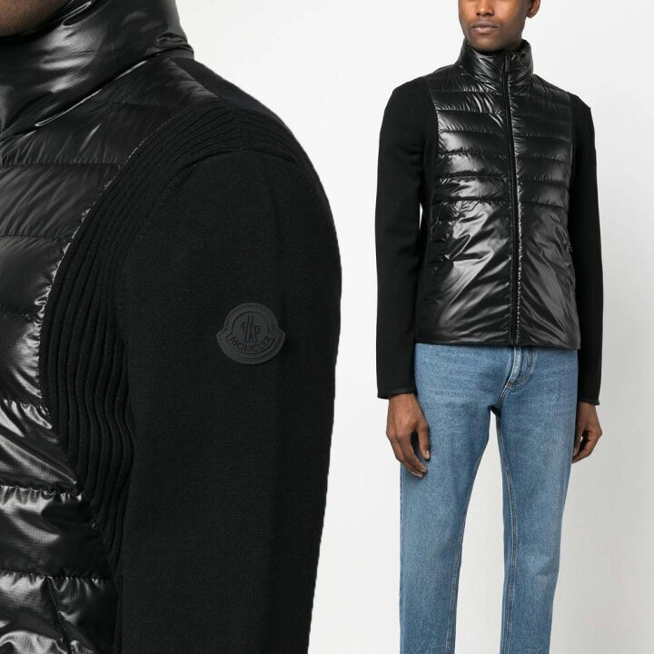 楽天市場】14 MONCLER モンクレール 9B00009 M1232 ブラック ブルゾン 