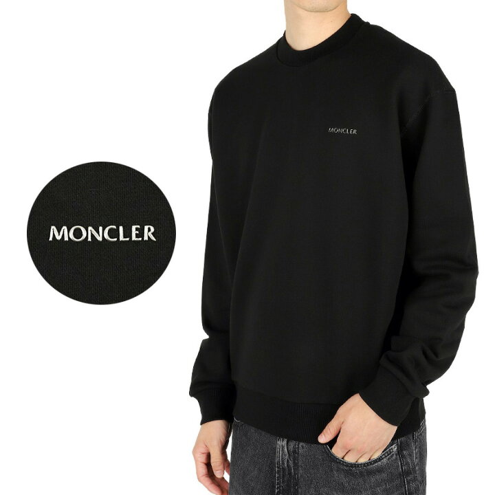 楽天市場】55 MONCLER モンクレール 8G00019 80451 ブラック 