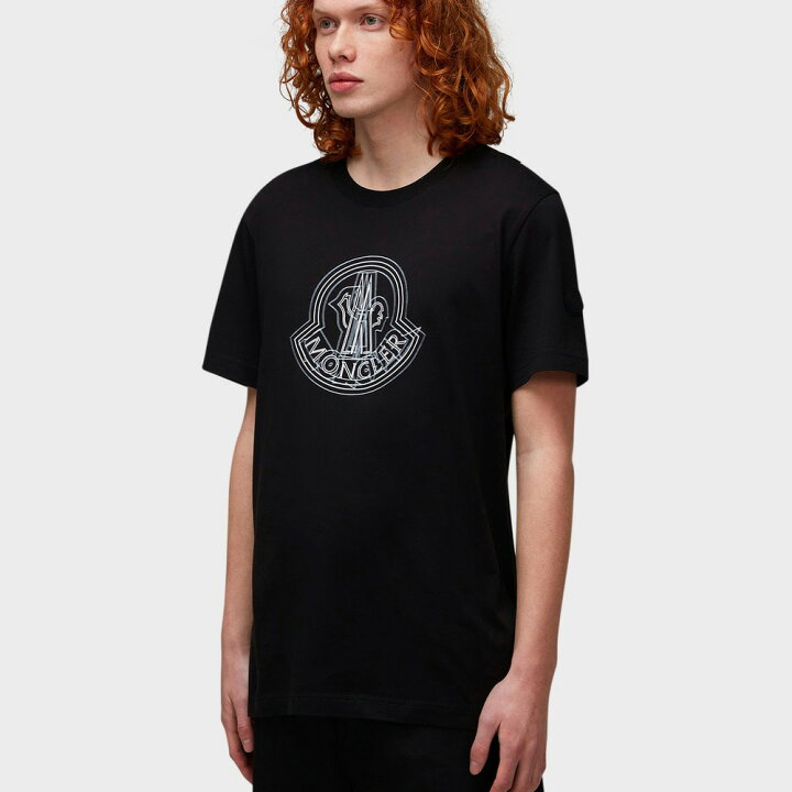 楽天市場】195 MONCLER モンクレール 8C00028 89A17 ブラック Tシャツ 