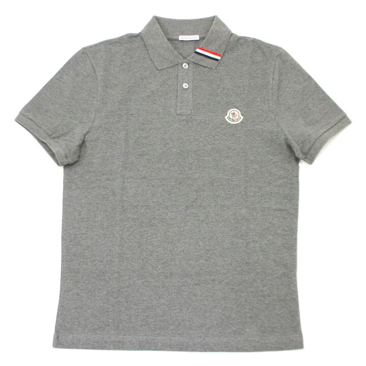 楽天市場】104 MONCLER モンクレール 8A00030 899UR グレー ポロシャツ  