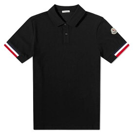 83 MONCLER モンクレール 8A00023 899P0 ブラック 半袖 ポロシャツ