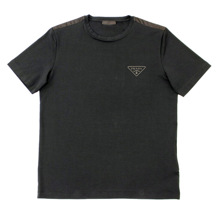楽天市場】2 PRADA プラダ UJN880 1U1R ブラック Tシャツ カットソー  