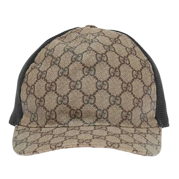 楽天市場】1 2 GUCCI グッチ GG ナイロン ベースボールキャップ 