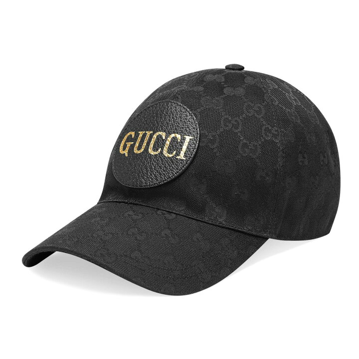 楽天市場】9 GUCCI グッチ 576253 4HG62 ブラック ベースボール 