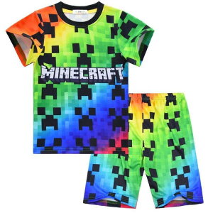 �p�W���} �㉺�Z�b�g �}�C�N�� �N���[�p�[ �W���[�W ���� ���U�C�N ���� MINECRAFT �}�C���N���t�g �q���� �����p�W���} �j�̎q �p�W��