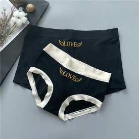 カップル ペア下着 おもしろ お揃い カップル セクシー ペア 【男女2着セットの価格】ペア 下着 sexy ハンガー レディース パンツ ブラ