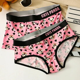 カップル ペア下着 おもしろ 下着 カップル 男女2着セット セクシー ペア 下着 ペア ヒップ ハンガー sexy パンツ ブランド レディース