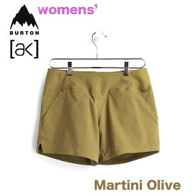 【お買い物マラソンP10倍】バートン ショートパンツ レディース S23JP-232601 Womens Burton [ak] Airpin Shorts ウィメンズ [ak] エアーピン ショーツ アクティブパンツ ストレッチ 軽量 撥水 アウトドア キャンプ ハイキング 2022春夏 SS 正規品