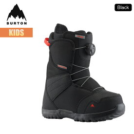 【お買い物マラソンP10倍】バートン スノーボードブーツ キッズ 23-24 Burton ジップライン ボア W24JP-131911 Kids Zipline BOA Snowboard Boot ダイヤル式 ボアシステム 子供 こども スノーボード スノボ スノーボードギア 2023-2024 正規品