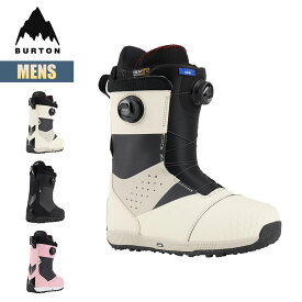 【お買い物マラソンP10倍】バートン スノーボードブーツ メンズ 23-24 Burton アイオン ボア W24JP-185791 Mens Ion BOA Snowboard Boot ダイヤル式 ダブルボア スノーボードギア 2023-2024 正規品