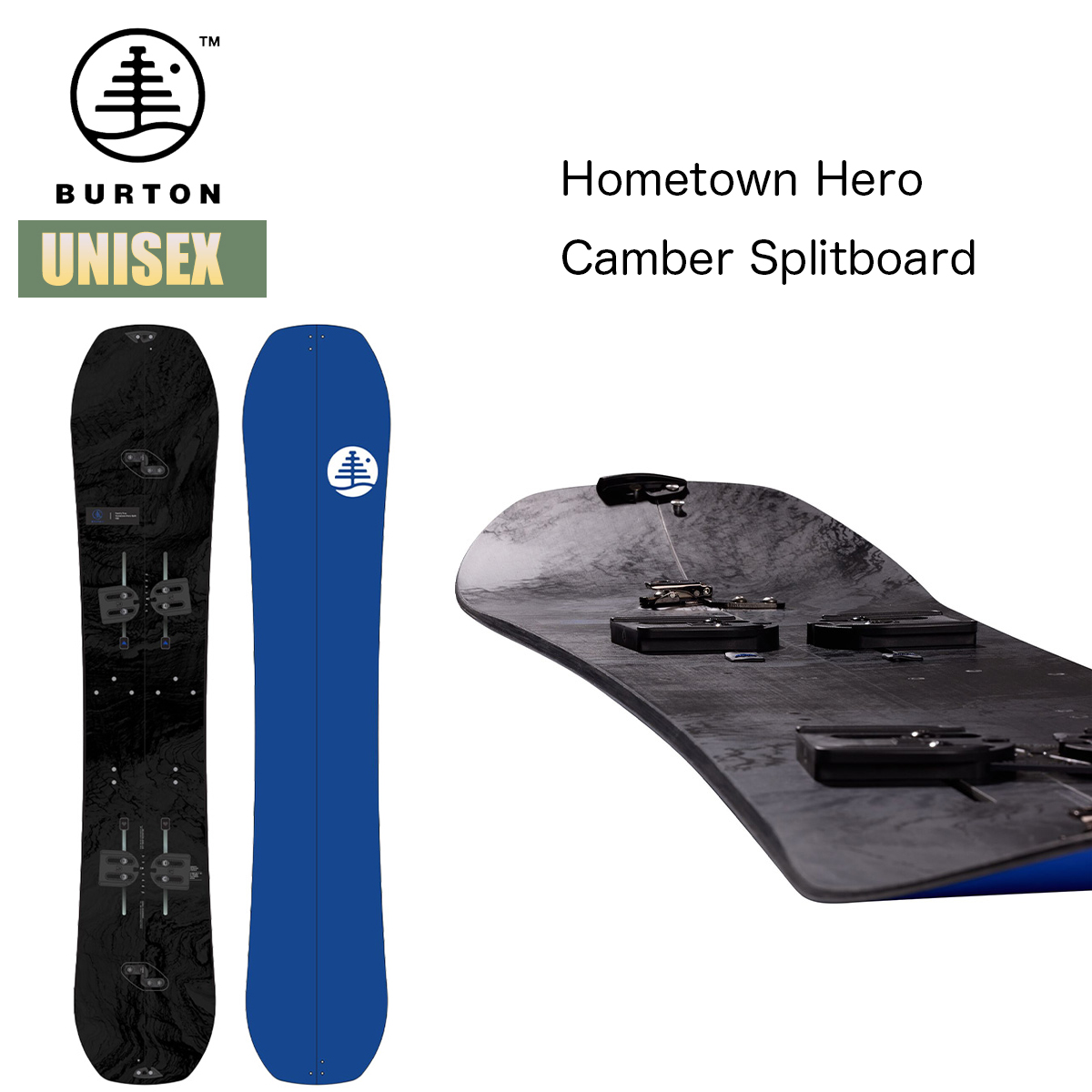 楽天市場】バートン スプリットボード スノーボード 板 23-24 Burton